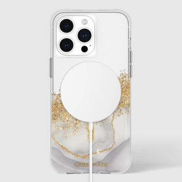 Case-Mate Karat MagSafe Case For iPhone 15 Pro Max - Marble